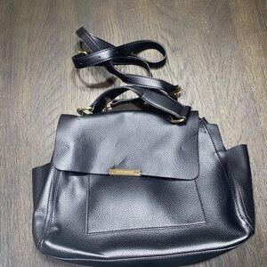 Steve Madden Black Backpack with Adjustable Straps